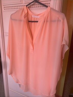 Violet & Claire Soft Peach Blouse